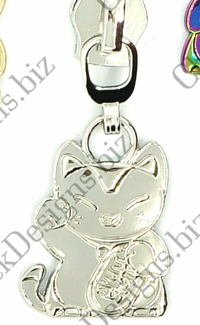 Zipper Lucky Cat *